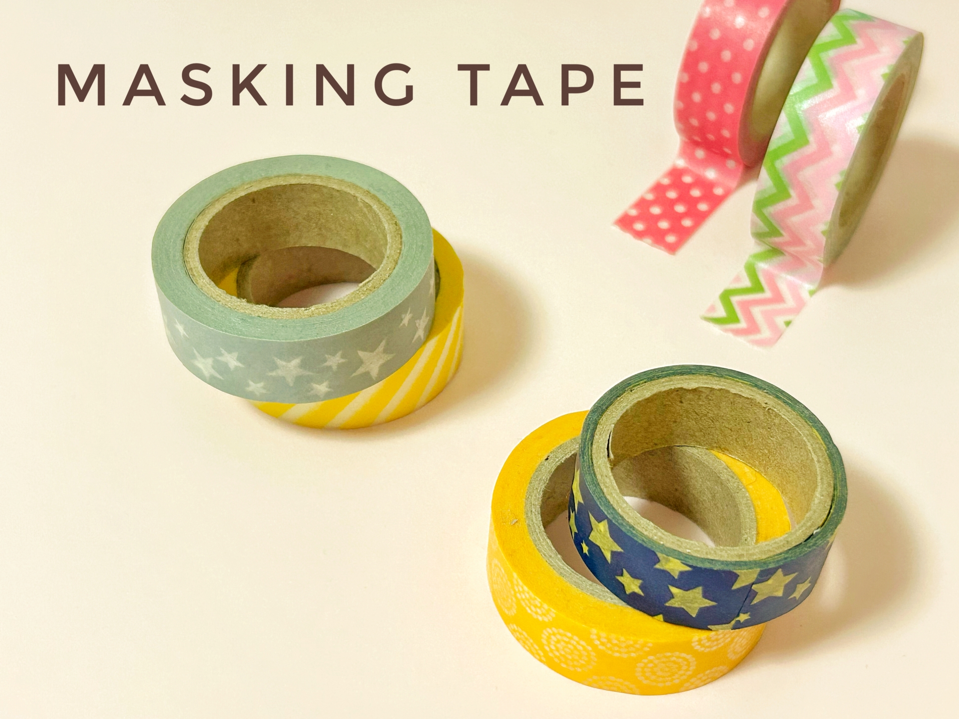 マスキングテープの柄別おすすめアイデア集