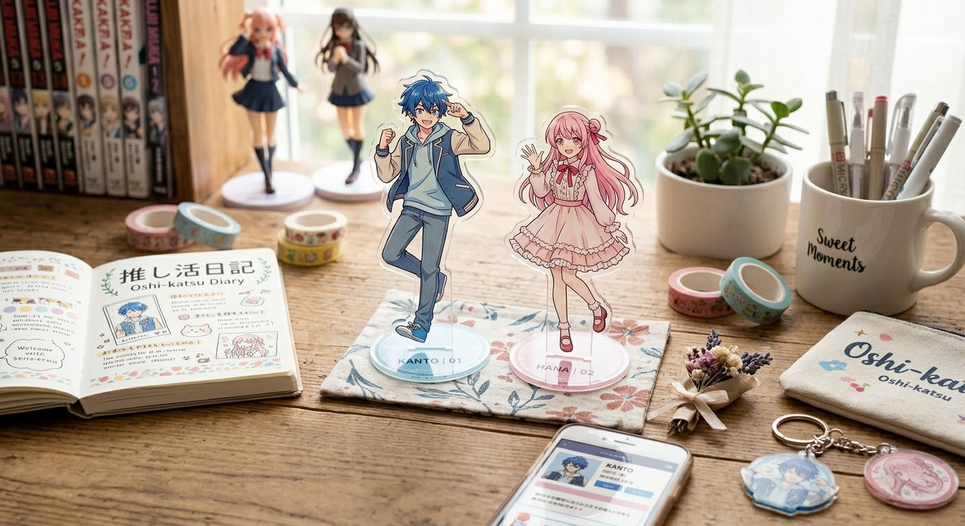 アクリルスタンドの選び方とおすすめ商品ガイド