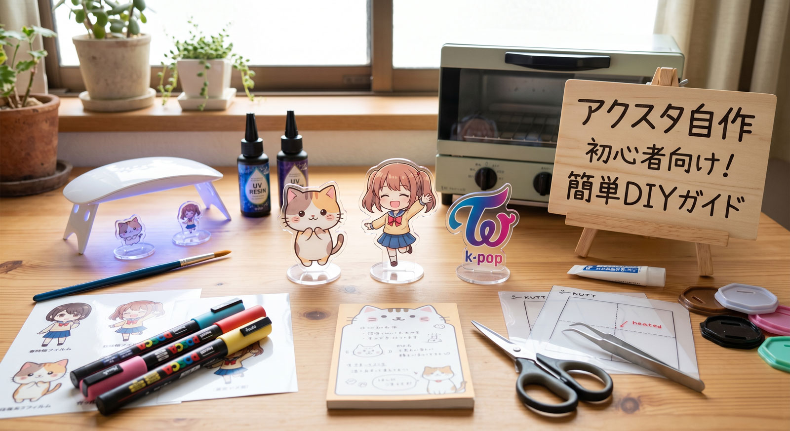 アクスタ自作初心者向け!簡単DIYガイド